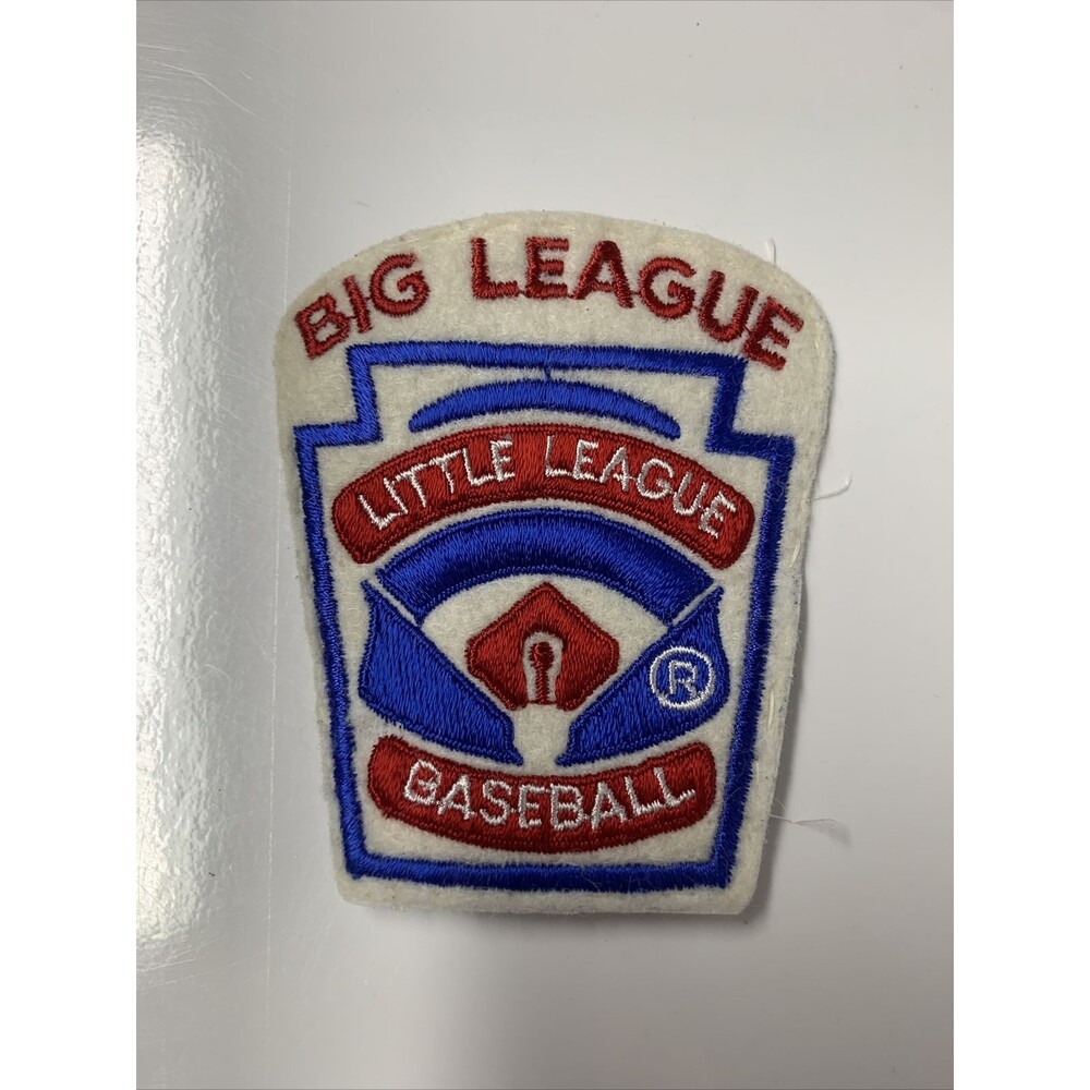 Vintage Felt "Big League" Little League Baseball Patch